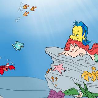 The Little Mermaid desktop wallpaper