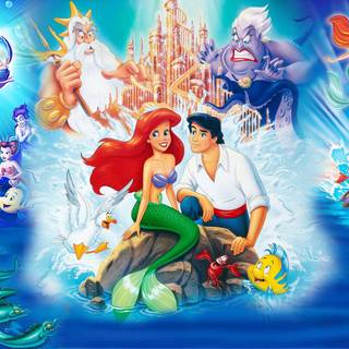 The Little Mermaid desktop wallpaper