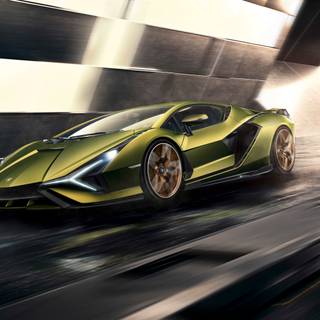 Lamborghini Sian desktop wallpaper