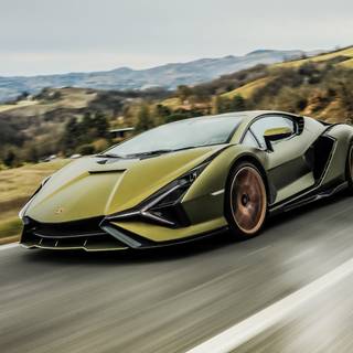 Lamborghini Sian desktop wallpaper