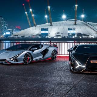 Lamborghini Sian desktop wallpaper