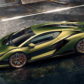 Lamborghini Sian desktop wallpaper