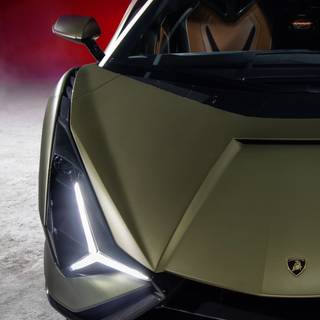 Lamborghini Sian phone wallpaper