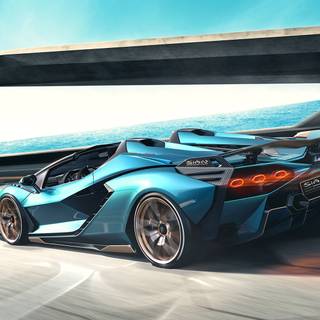 Lamborghini Sian desktop wallpaper