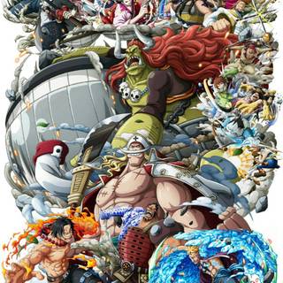 Whitebeard 4k mobile wallpaper