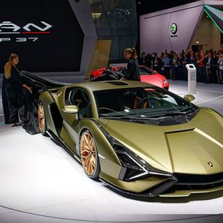 Lamborghini Sian desktop wallpaper