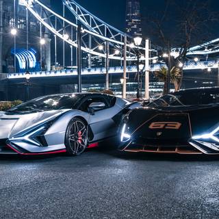 Lamborghini Sian desktop wallpaper