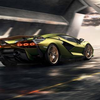 Lamborghini Sian desktop wallpaper