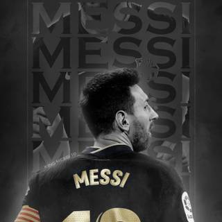 Dark Messi wallpaper