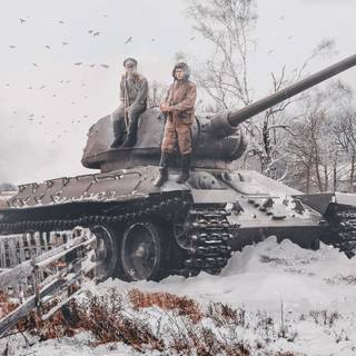 T-34-85 wallpaper