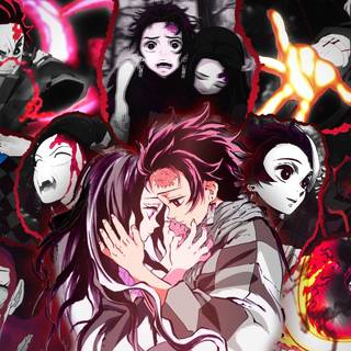 Demon Slayer character wallpaper