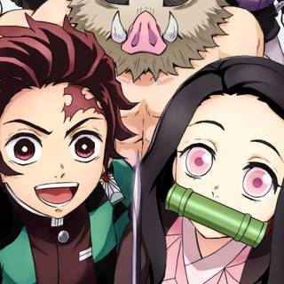 Demon Slayer character wallpaper