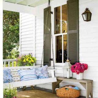 Cozy porch wallpaper