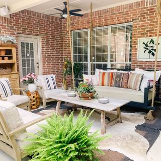 Cozy porch wallpaper