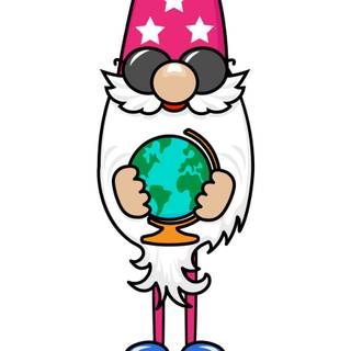 Gnomes spring wallpaper