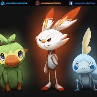 Pokémon Gen 8 wallpaper