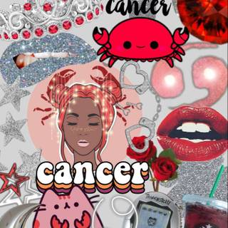 Zodiac collage wallpaper