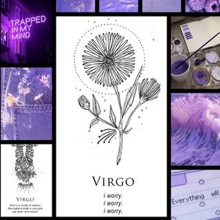 Zodiac collage wallpaper