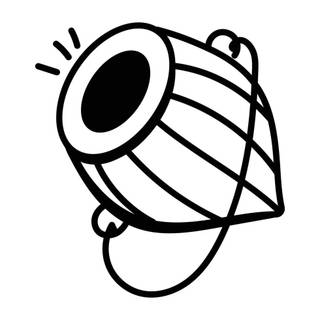 Black and white dhol wallpaper