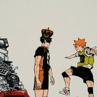 Colored manga wallpaper