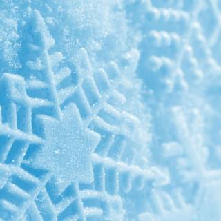 Snow crystal wallpaper