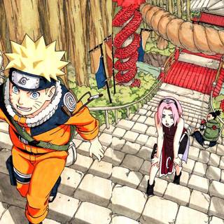 Colored manga wallpaper