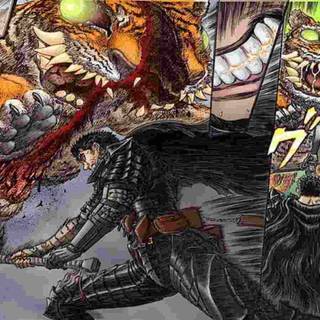 Colored manga wallpaper