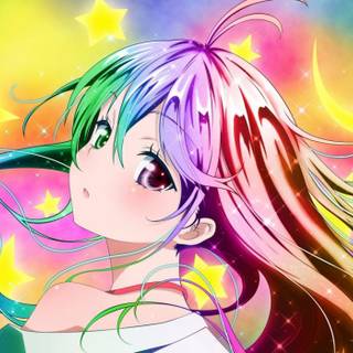 Colored manga wallpaper