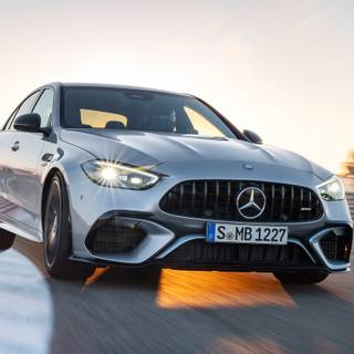 2024 Mercedes Benz C63 wallpaper