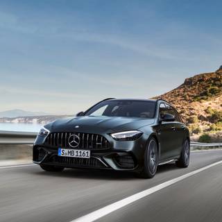 2024 Mercedes Benz C63 wallpaper