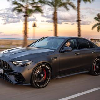 2024 Mercedes Benz C63 wallpaper