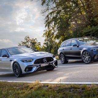 2024 Mercedes Benz C63 wallpaper