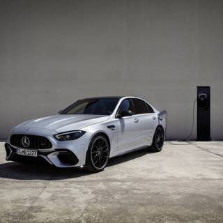 2024 Mercedes Benz C63 wallpaper