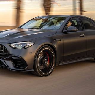 2024 Mercedes Benz C63 wallpaper