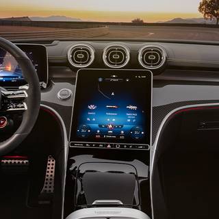 2024 Mercedes Benz C63 wallpaper