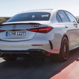 2024 Mercedes Benz C63 wallpaper