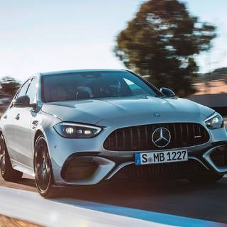 2024 Mercedes Benz C63 wallpaper