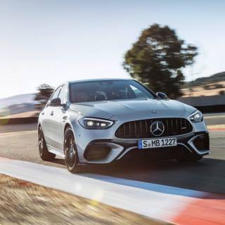 2024 Mercedes Benz C63 wallpaper