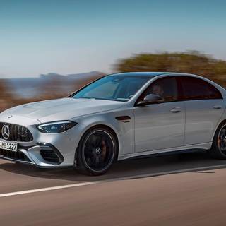 2024 Mercedes Benz C63 wallpaper