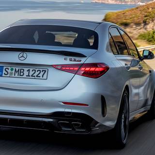 2024 Mercedes Benz C63 wallpaper