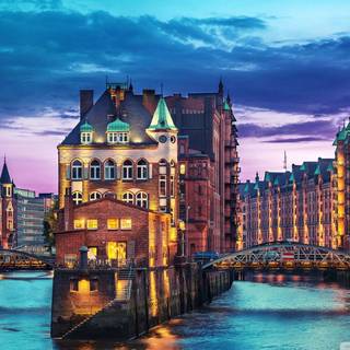 European city wallpaper