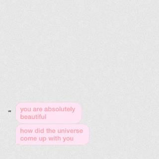 Cute messages wallpaper