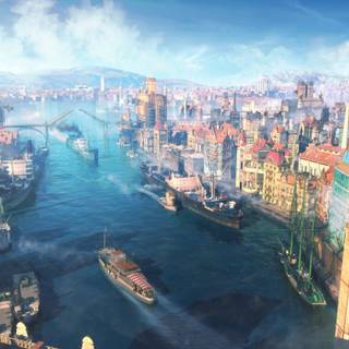 European city wallpaper