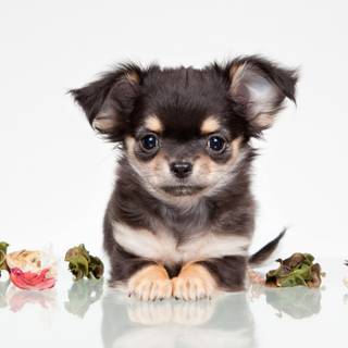 Black Chihuahua wallpaper