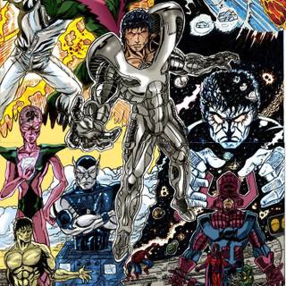 The Beyonder Marvel iPhone wallpaper