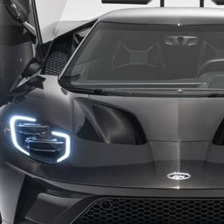 iPhone Ford GT illustration wallpaper