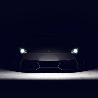 iPhone Lamborghini illustration wallpaper