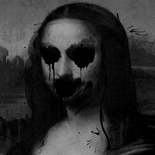 Black creepy computer wallpaper