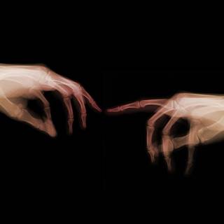 Black creepy computer wallpaper