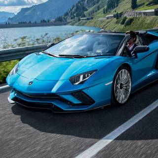 iPhone Lamborghini illustration wallpaper